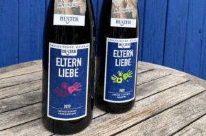 EDEKA Ralf Engelhard, Mainz-Finthen, Ingelheim, Gau-Algesheim, Weingut Huster, ELTERNLIEBE, Wein, lino&luka, Kinderbuch, Projekt, Spende, Silvaner, Frühburgunder