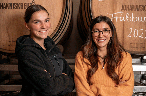 EDEKA Ralf Engelhard, Mainz-Finthen, Ingelheim, Gau-Algesheim, Weingut Wasem Doppelstück, Marie Wasem, Julia Wasem, Wein, Bio-Wein