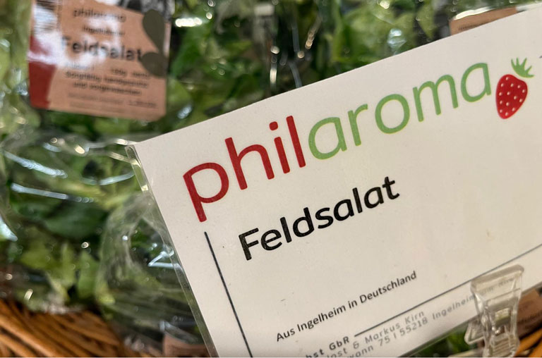 EDEKA Ralf Engelhard, Mainz-Finthen, Ingelheim, Gau-Algesheim, Feldsalat, philaroma, Regionalität, Frische, Blog