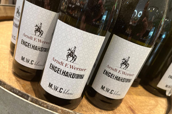 EDEKA Ralf Engelhard, Mainz-Finthen, Ingelheim, Gau-Algesheim, M.W.C-blanc, Sommerwein, Weingut Arndt F. Werner, Thomas Werner, Wein