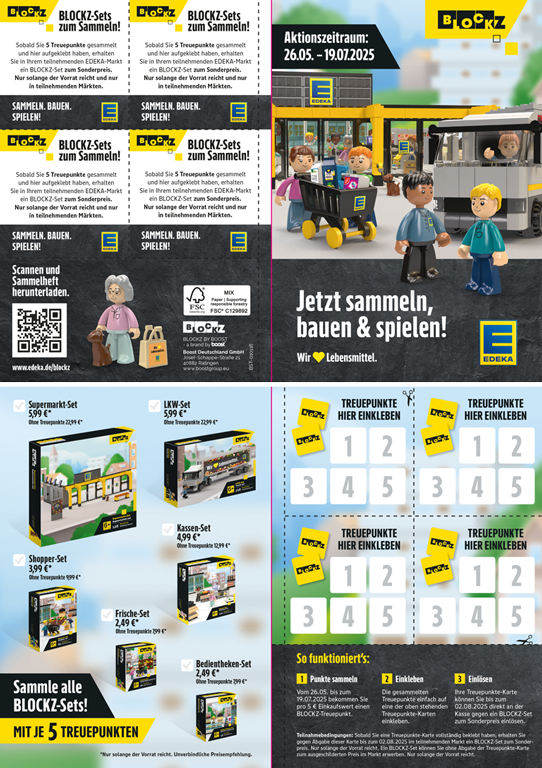 EDEKA Ralf Engelhard, Mainz-Finthen, Ingelheim, Gau-Algesheim, Blog, BLOCKZ, EDEKA, Sammelaktion, doppelt punkten